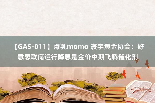 【GAS-011】爆乳momo 寰宇黄金协会：好意思联储运行降息是金价中期飞腾催化剂